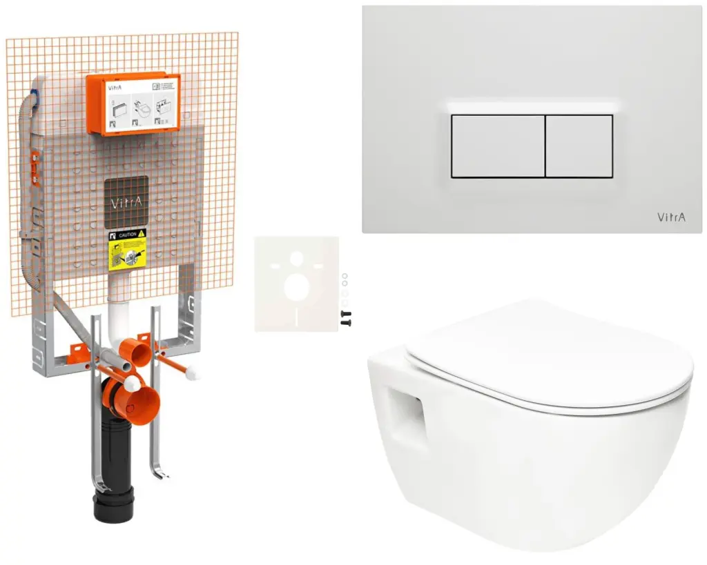 Závěsný WC set k zazdění SAT Project SIKOVZSATPRO51600 SIKOVZSATPRO51600