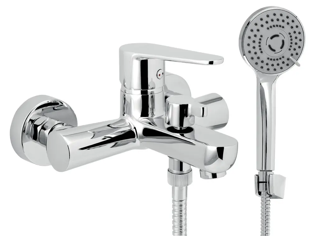 Novaservis Vanová nástěnná baterie Titania Fresh ECO, 150 mm, chrom