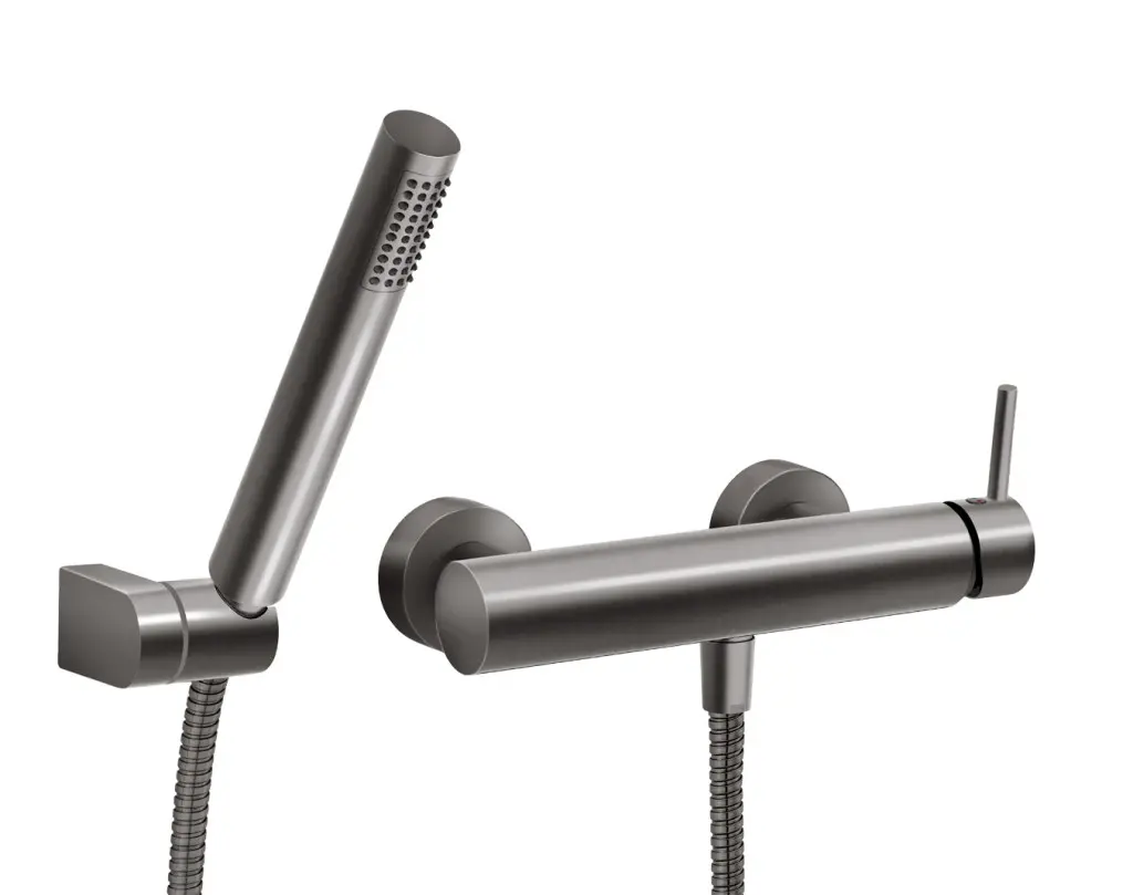 NOVASERVIS Sprchová baterie Ciriculus, gun metal BCK77GM