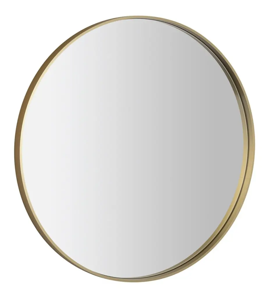 Sapho NOTION kulaté zrcadlo v rámu o 70cm, zlato mat