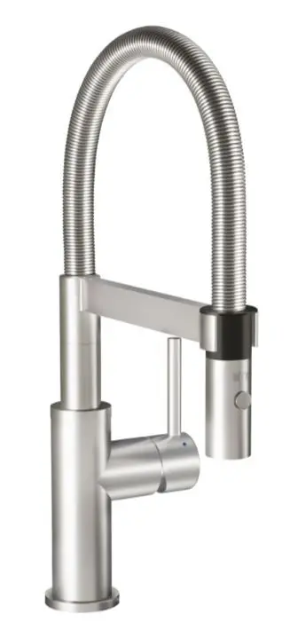 Dřezová baterie Villeroy & Boch Steel Expert Compact, 927300LC, nerez 927300LC