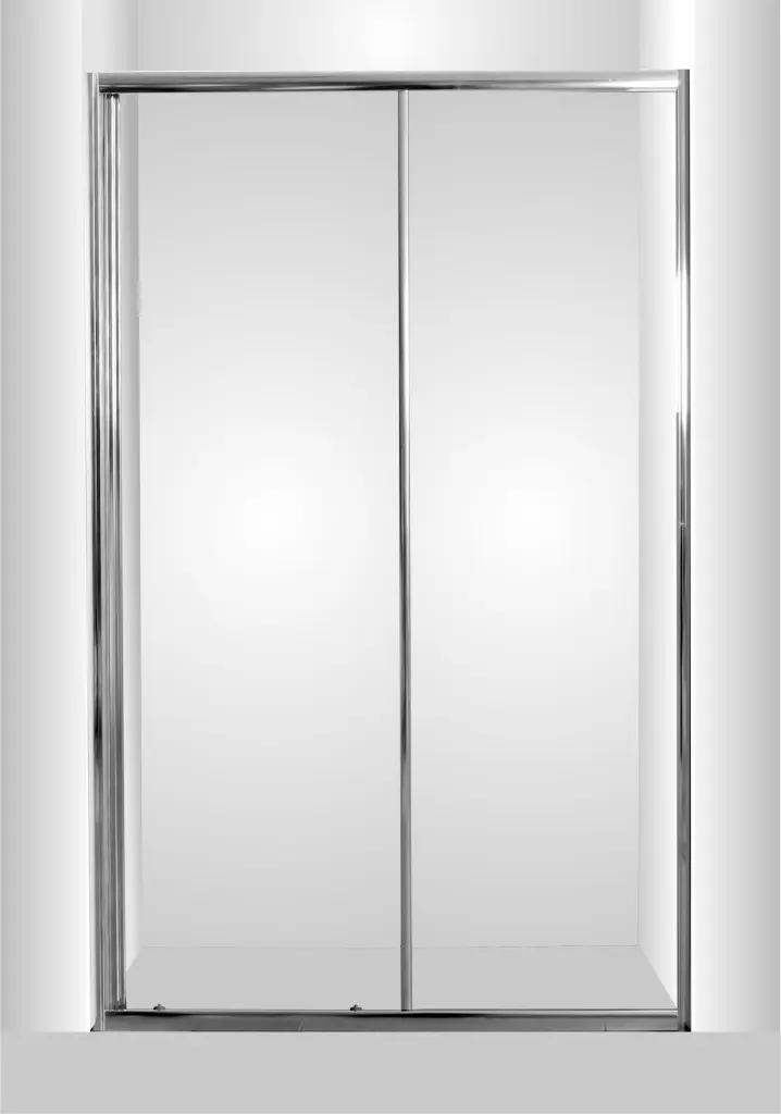 OLSEN SPA Sprchové dveře do niky SMART SELVA Barva rámu Chrom/Leštěný hliník (ALU), Rozměr A 120, Směr zavírání Univerzální Levé / Pravé, Výplň Čiré bezpečnostní sklo 4 / 6 mm OLBSEL12CCBV