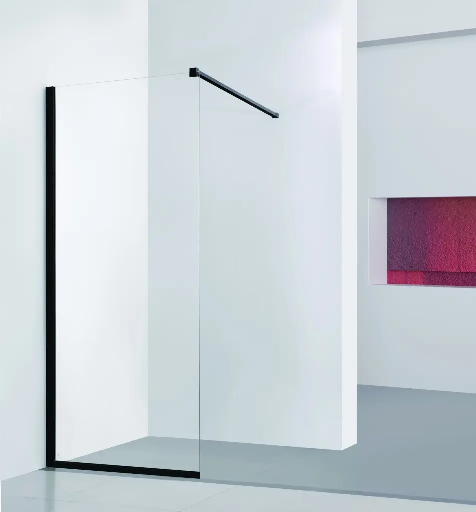 HOPA Walk-in sprchový kout LAGOS BLACK CLASSIC 195  Barva rámu Černá, Rozměr A 80 BCLAGO80BC