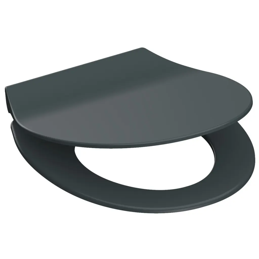 Eisl Sanitär WC prkénko Duroplast Soft Close Slim Antracit 82704