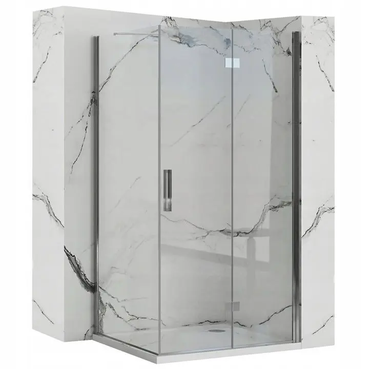 REA/S Sprchový kout MOLIER dveře/stěna 90X80 MOLDS090080