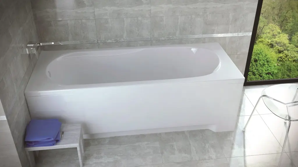 BESCO Obdélníková vana VINDOBONA Nožičky k vaně Bez nožiček, Rozměr vany 150 × 70 OLVVIN15