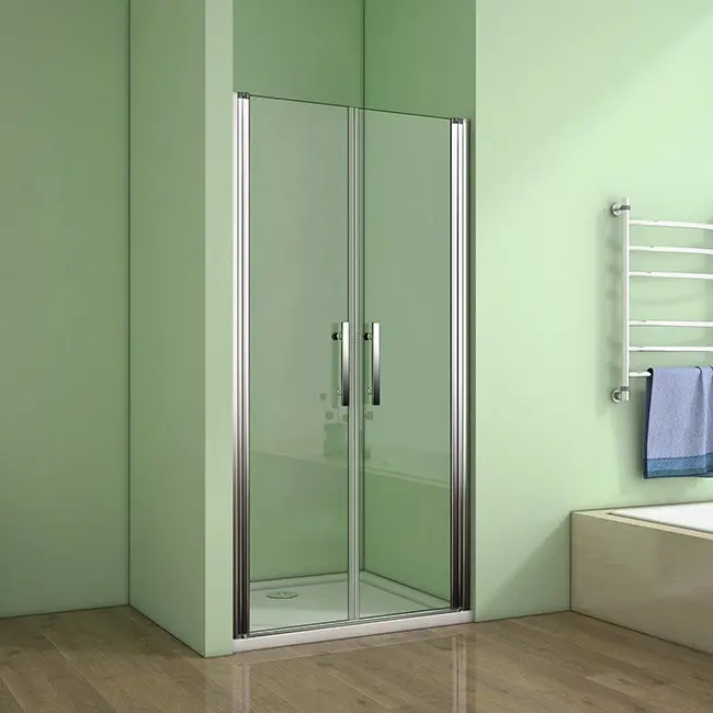 Sprchové dveře MELODY D2 85 dvoukřídlé 81-85 x 195, čiré sklo