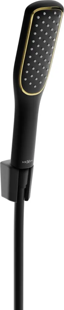 MEXEN/S R-49 sprchový set point, černá / zlato 785495052-75