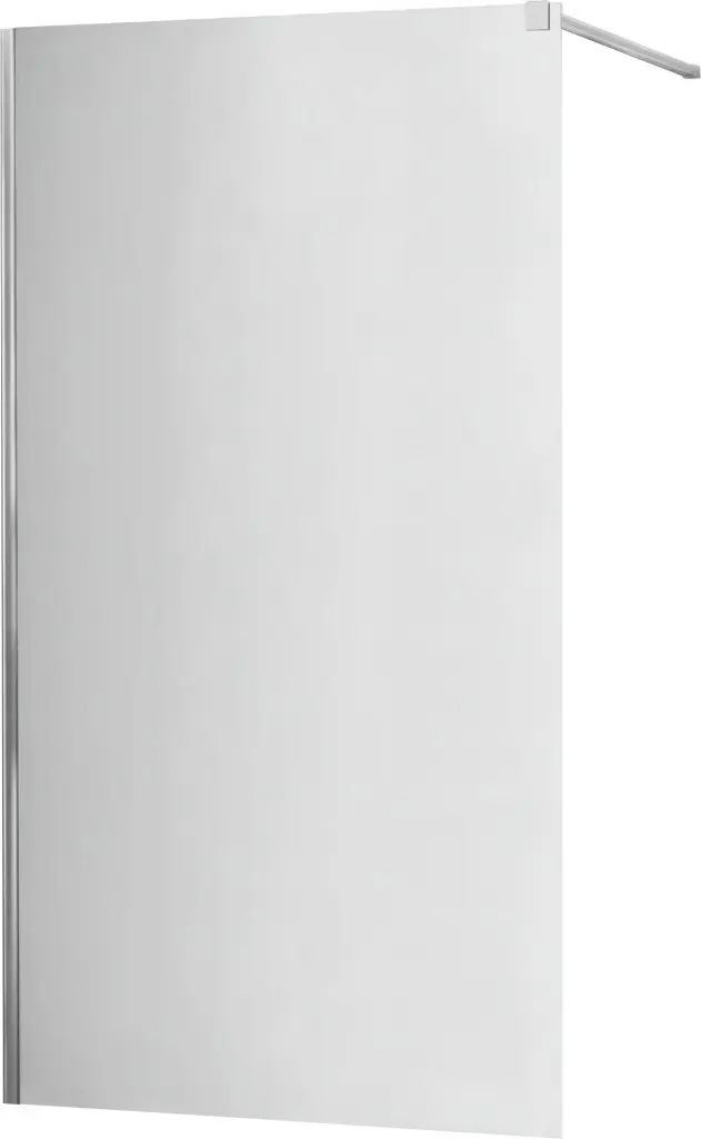 MEXEN/S KIOTO Sprchová zástěna WALK-IN 100x200 cm 8 mm, chrom, zrcadlové sklo 800-100-101-01-50
