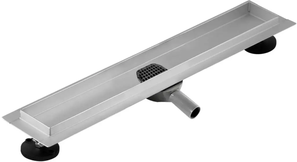 MEXEN Flat žlab bez roštu otočný 100 cm nerez 1040100