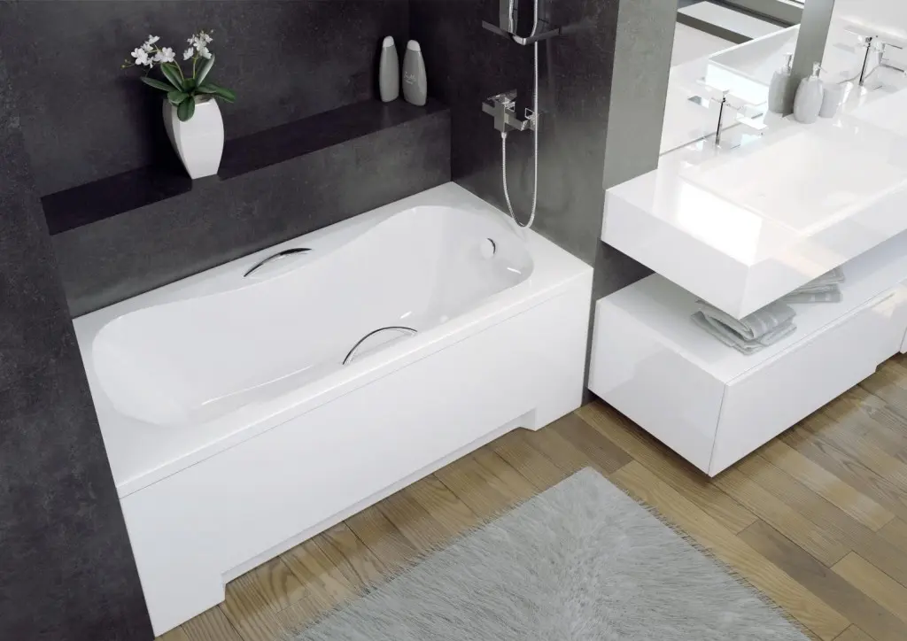 BESCO Obdélníková vana ARIA Nožičky k vaně S nožičkami, Rozměr vany 150 × 70  VANARIA150+OLVPINOZ