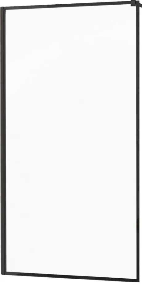 MEXEN KIOTO walk-in 50x200 cm 8mm černá samostatné sklo 800-050-000-00-70
