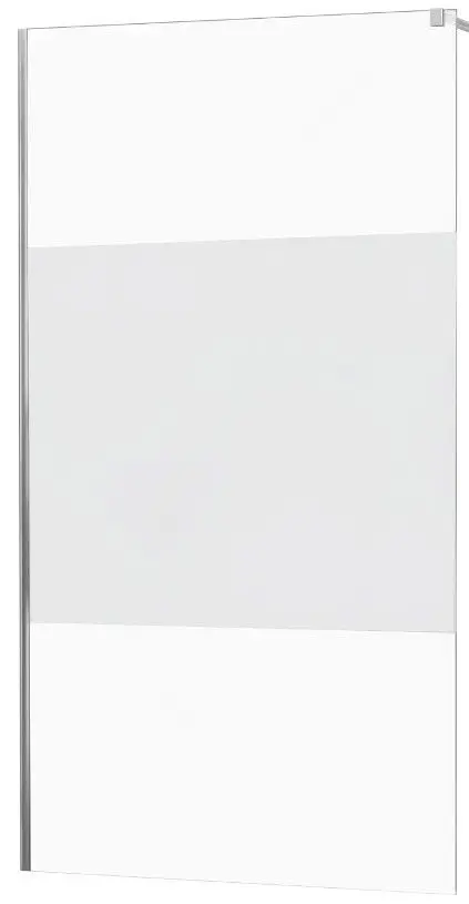 MEXEN KIOTO walk-in 90x200 cm 8mm transparent-dekor samostatné sklo 800-090-000-00-35