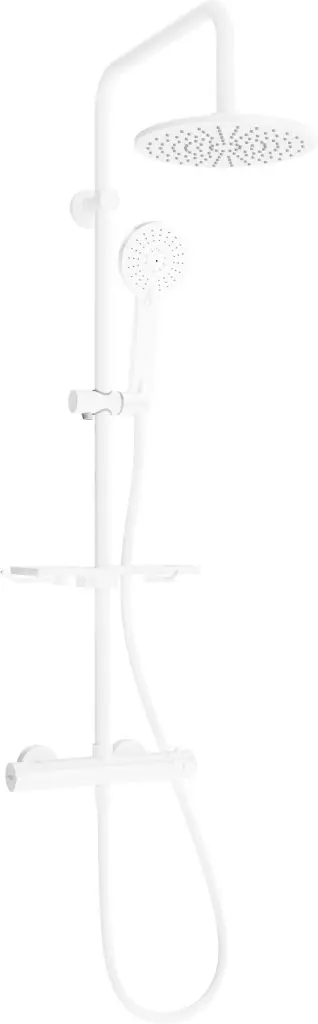MEXEN/S KT40 Sprchový sloup s termostatickou baterií bílé 771504093-20