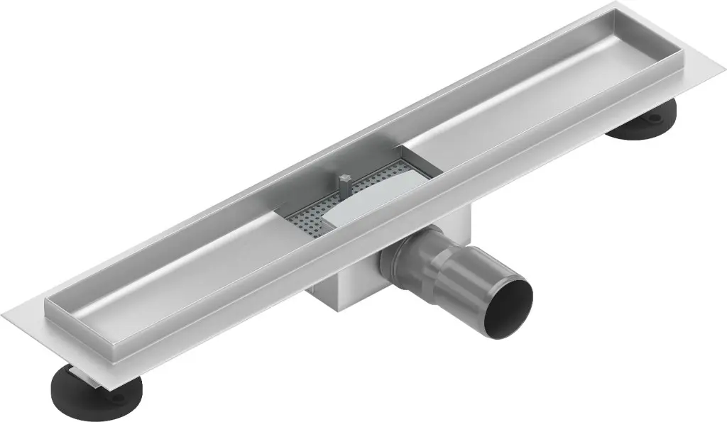 MEXEN Flat odtokový žlab bez roštu  60 cm nerez 1015060