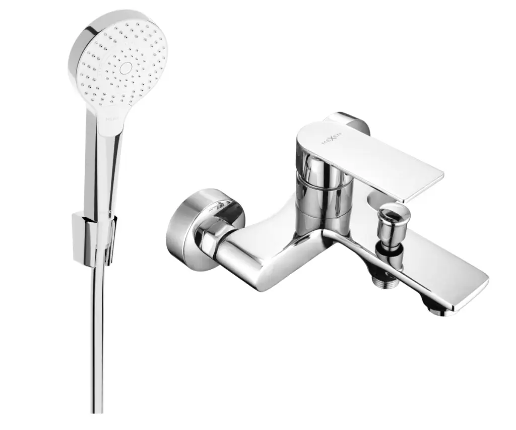 MEXEN/S R05 Royo vanová baterie se sprchovou soupravou, chrom 7223R05-00