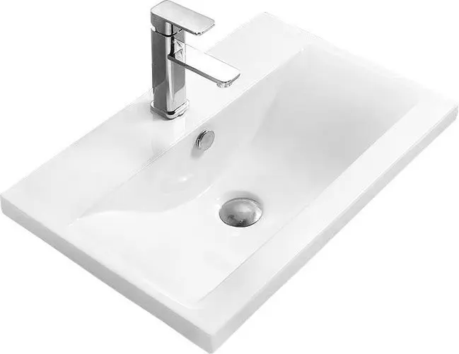 Keramické umyvadlo zápustné MEXEN EMMA U61x39 cm bílé