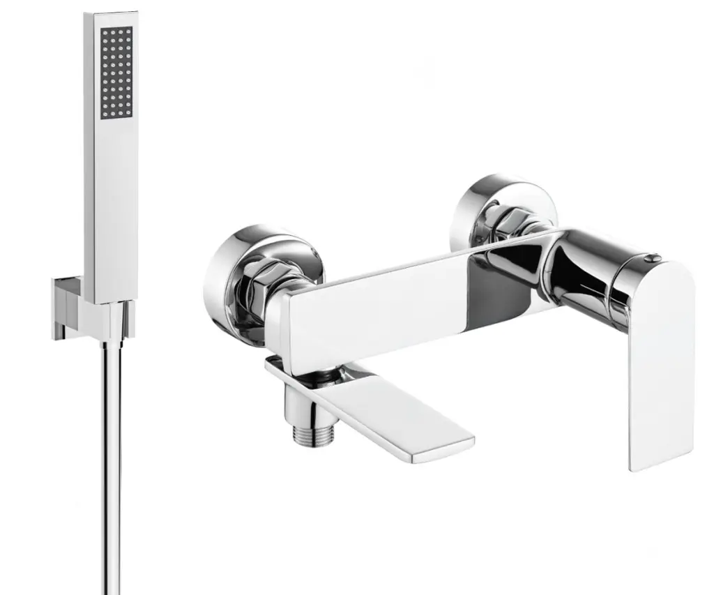 MEXEN - Zero SET vanová baterie s příslušenstvím R02, chrom 7113R02-00