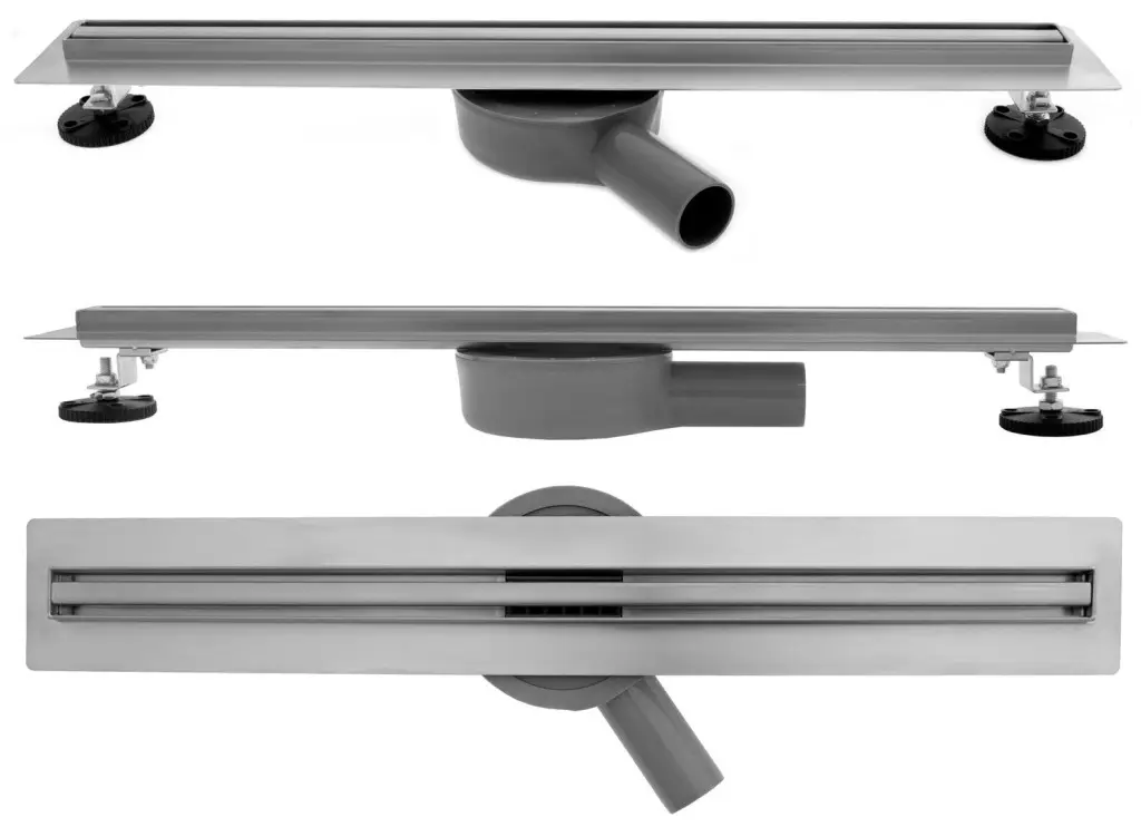 Odtokový žlab REA NEO SLIM PRO 90 cm, nikl kartáčovaný