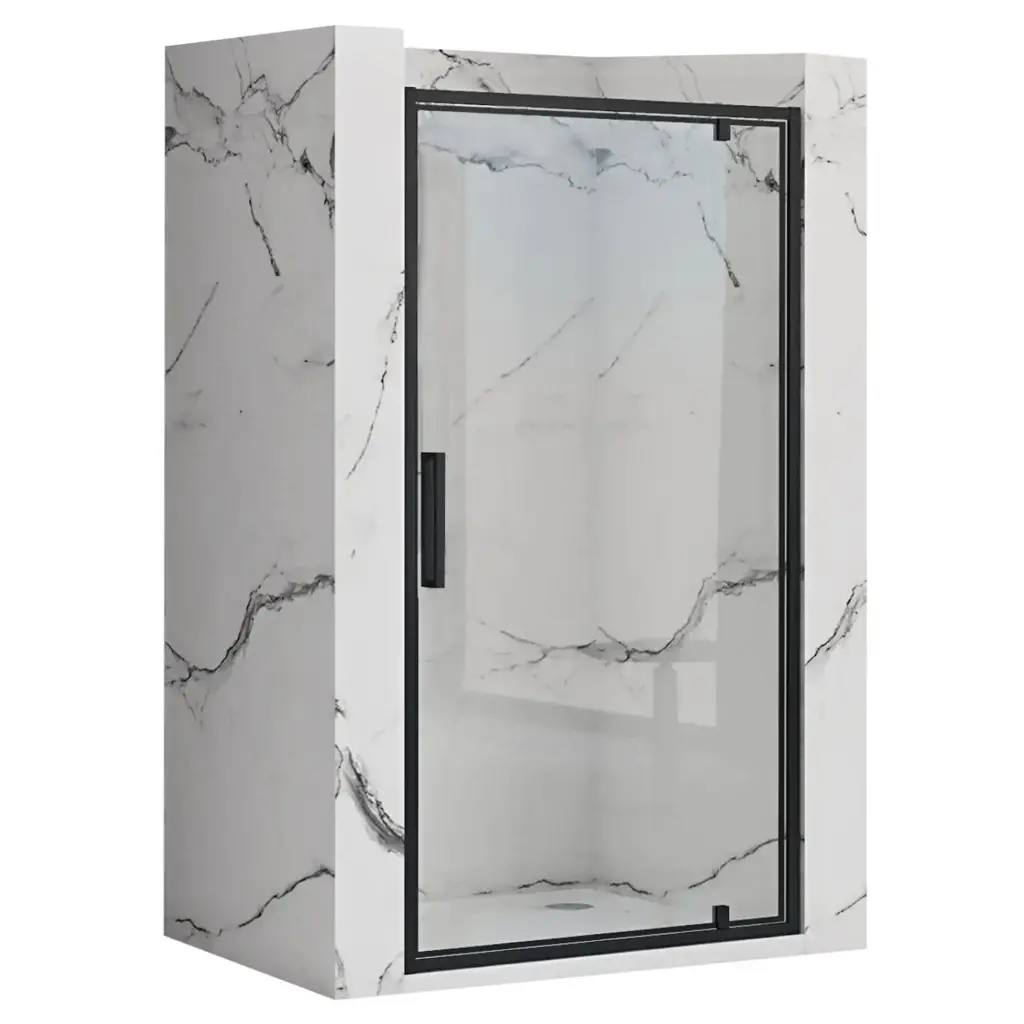 Sprchové dveře Rapid Swing 100x195 black Rea K6410