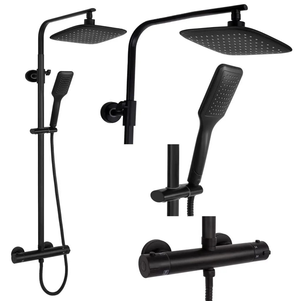 Sprchový set Tom Rea P7101 černý