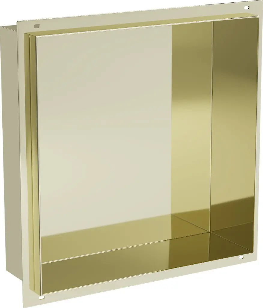 MEXEN X-Wall-NR modul pro vestavbu do stěny 30x30, zlatá 1951303010