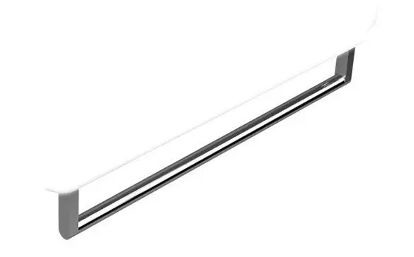 GSI CLASSIC čelní držák ručníků 60cm, chrom
