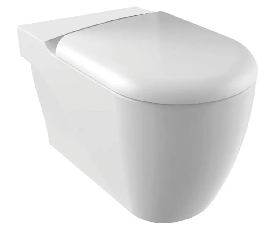 Creavit GRANDE WC mísa XL pro kombi, spodní/zadní odpad, 42x73cm, bílá