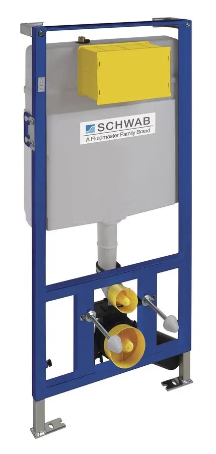 SAPHO SCHWAB DUPLO WC 199 podomítková nádržka pro suchou montáž 3/6l, DN110 T02-2113-0250
