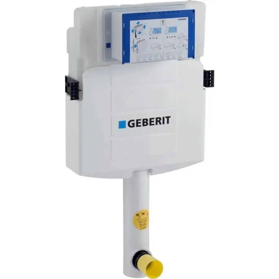Geberit - Splachovací nádržka Sigma 12 cm pod omítku, pro stojící a závěsné WC 109.300.00.5