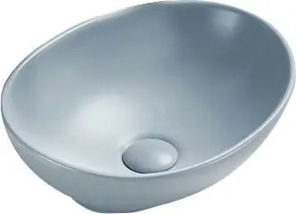 MEXEN Elza umyvadlo na desku 40 x 33, šedomodrá mat 21014069