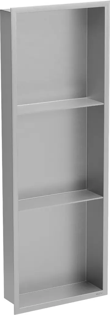 MEXEN X-Wall-R X-Wall-R modul pro vestavbu do stěny s policí 90x30, nerez 1910903010S