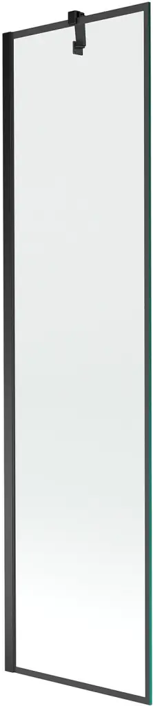 MEXEN/S Next vanová zástěna FIX 50 x 150, černá dekor, černá 895-050-000-00-70-70