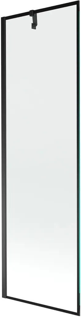 MEXEN/S Next vanová zástěna FIX 60 x 150, černá dekor, černá 895-060-000-00-70-70