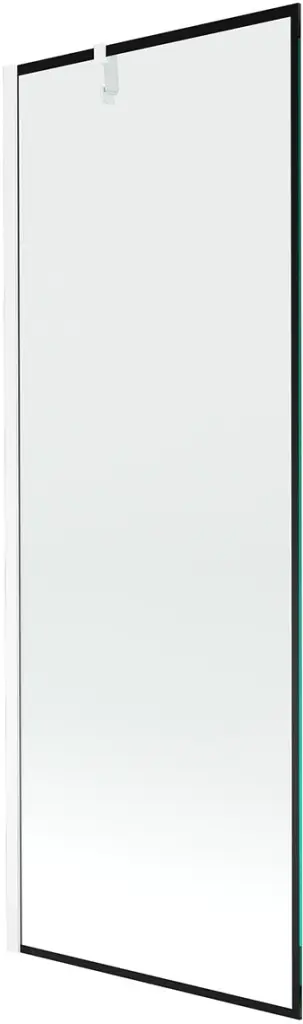 MEXEN/S Next vanová zástěna FIX 70 x 150, černá dekor, bílá 895-070-000-00-70-20