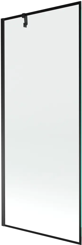 MEXEN/S Next vanová zástěna FIX 80 x 150, černá dekor, černá 895-080-000-00-70-70