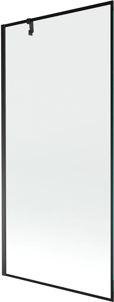 MEXEN/S Next vanová zástěna FIX 90 x 150, černá dekor, černá 895-090-000-00-70-70