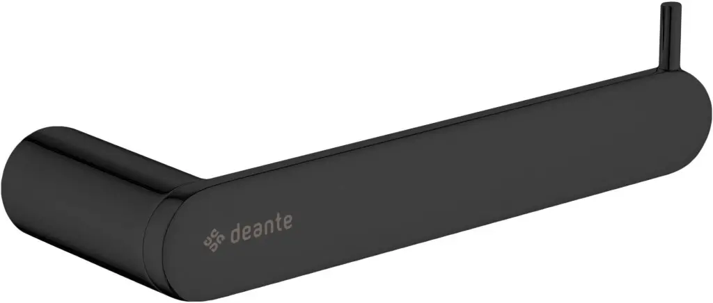 DEANTE Round černá Držák na toaletní papír, nástěnný ADR_N211