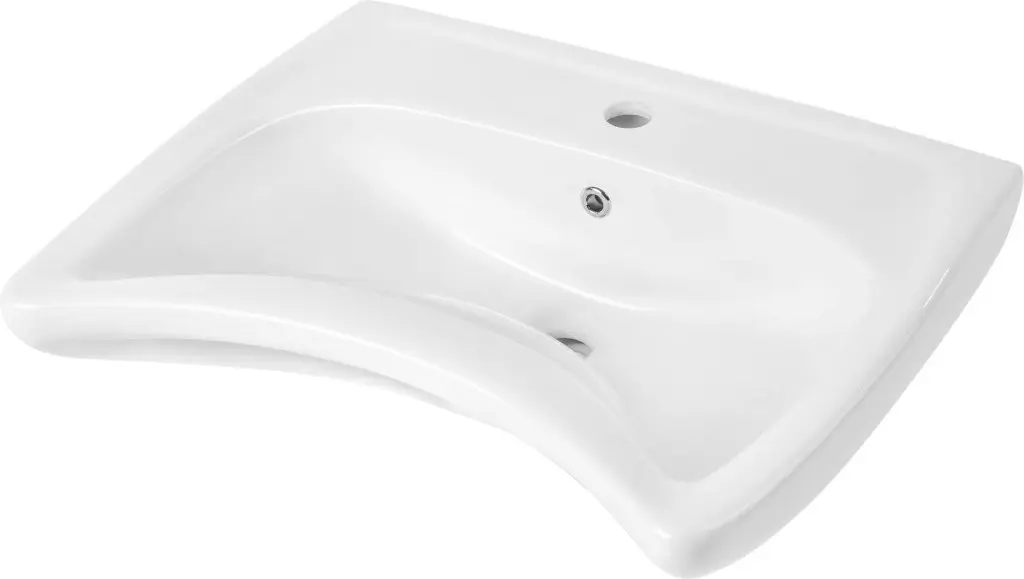 Deante Závěsné umyvadlo Vital pro osoby se sníženou pohyblivostí - CDV 6U6W, keramika