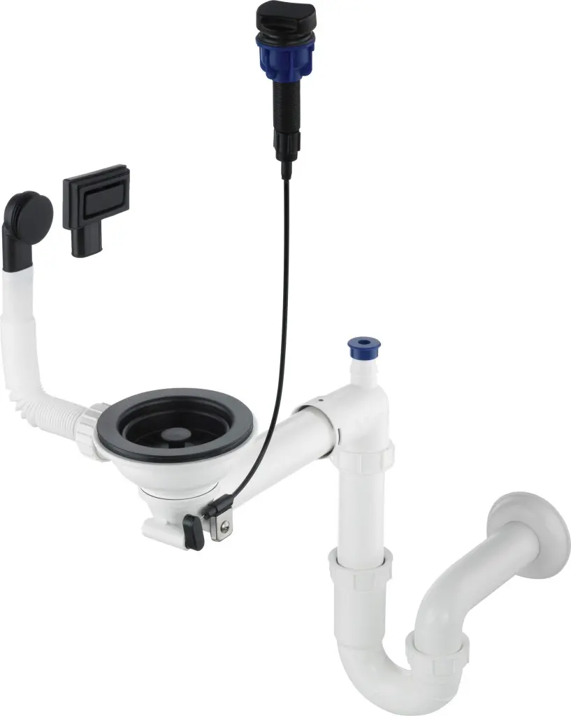 Deante Sifon Space-Saver Lux pro granitové dřezy s 1 komorou - ZXY N972
