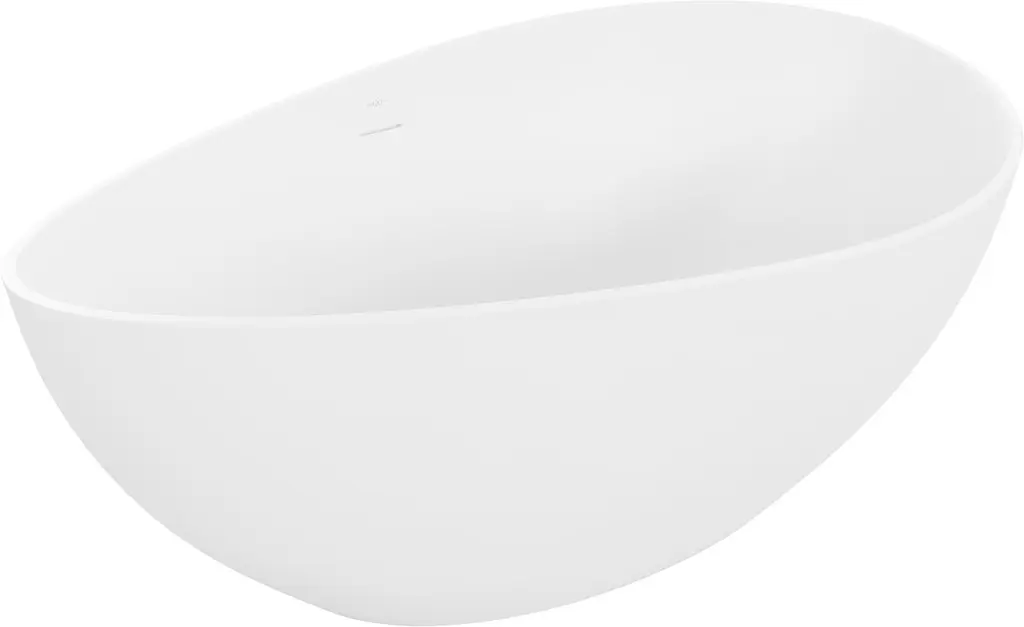 MEXEN Parma volně stojící vana z litého mramoru 160 x 95, bílá mat 57231609500