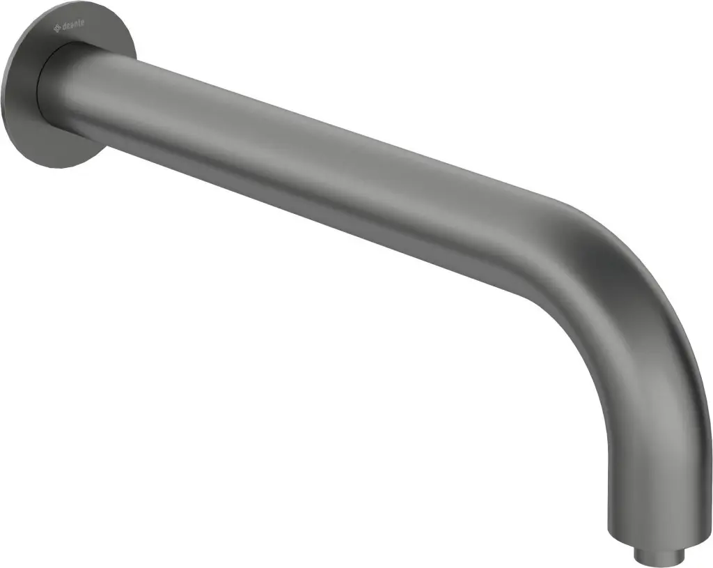 DEANTE Silia titan, otočný, laminární Sprchový výtok, nástěnný 380 mm NQS_D41K