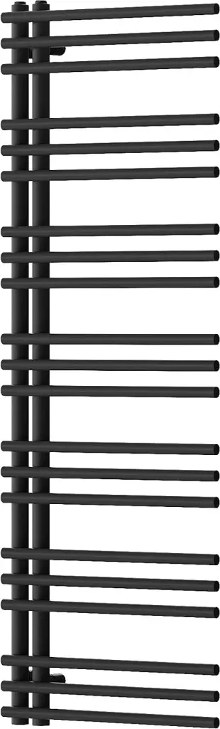 MEXEN Neptun otopný žebřík/radiátor 1400 x 500 mm, 532 W,černá W101-1400-500-00-70