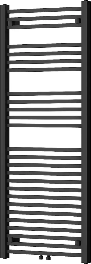 MEXEN Pluton otopný žebřík/radiátor 1450 x 600 mm, 826 W, černá W106-1450-600-00-70