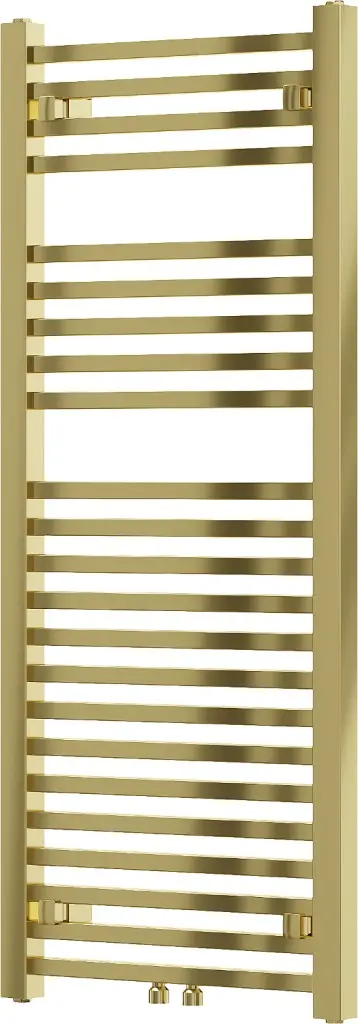 MEXEN Pluton otopný žebřík/radiátor 1200 x 500 mm, 487 W, zlatá W106-1200-500-00-50