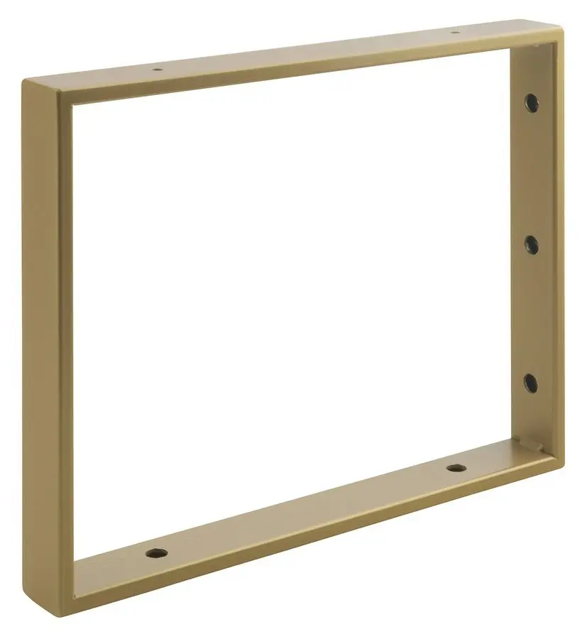 SAPHO Podpěrná konzole 350x280x40, lakovaná ocel, zlato mat, 1 ks 30376