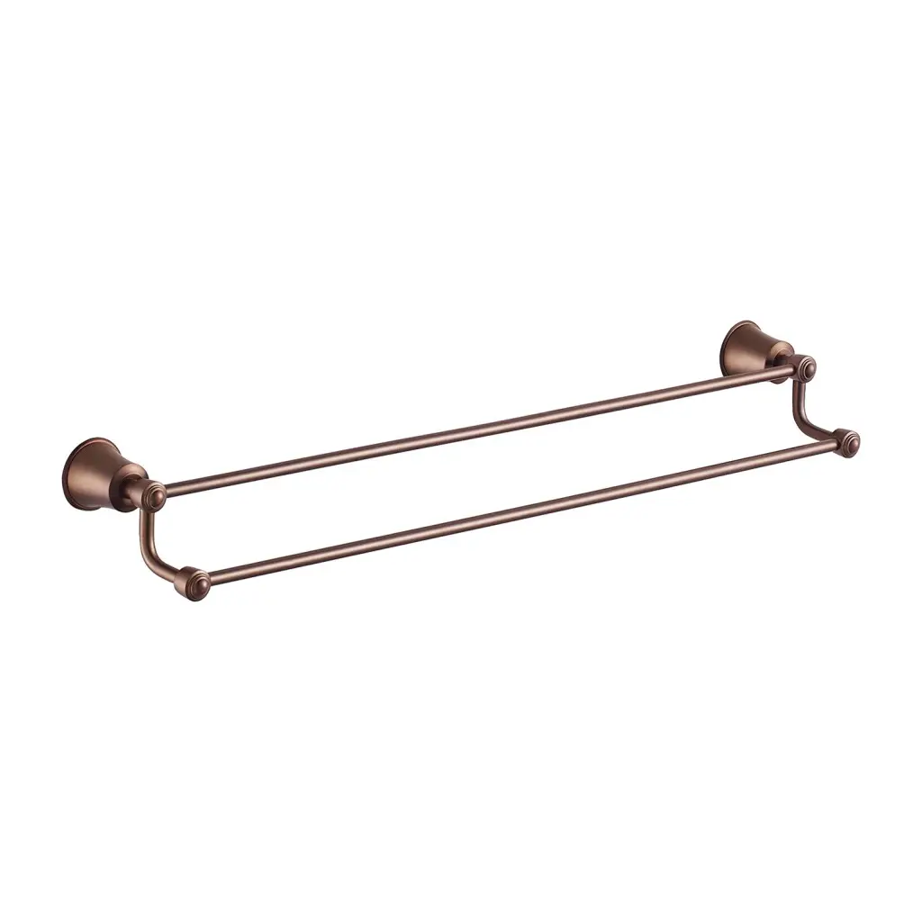 OMNIRES Art Line - Dvojitý držák ručníků, délka 65 cm, měď AL53226ORB
