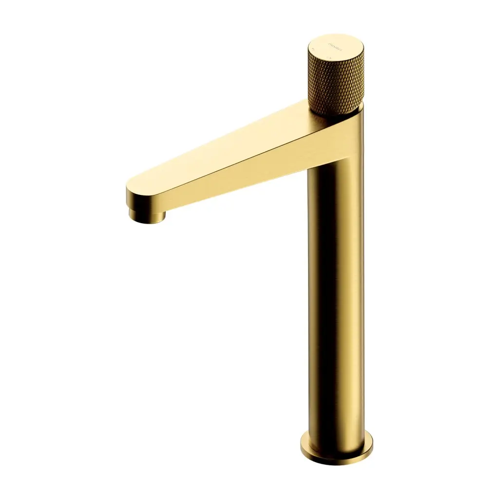 OMNIRES CONTOUR umyvadlová baterie vysoká zlatá kartáčovaná /GLB/ CT8012GLB