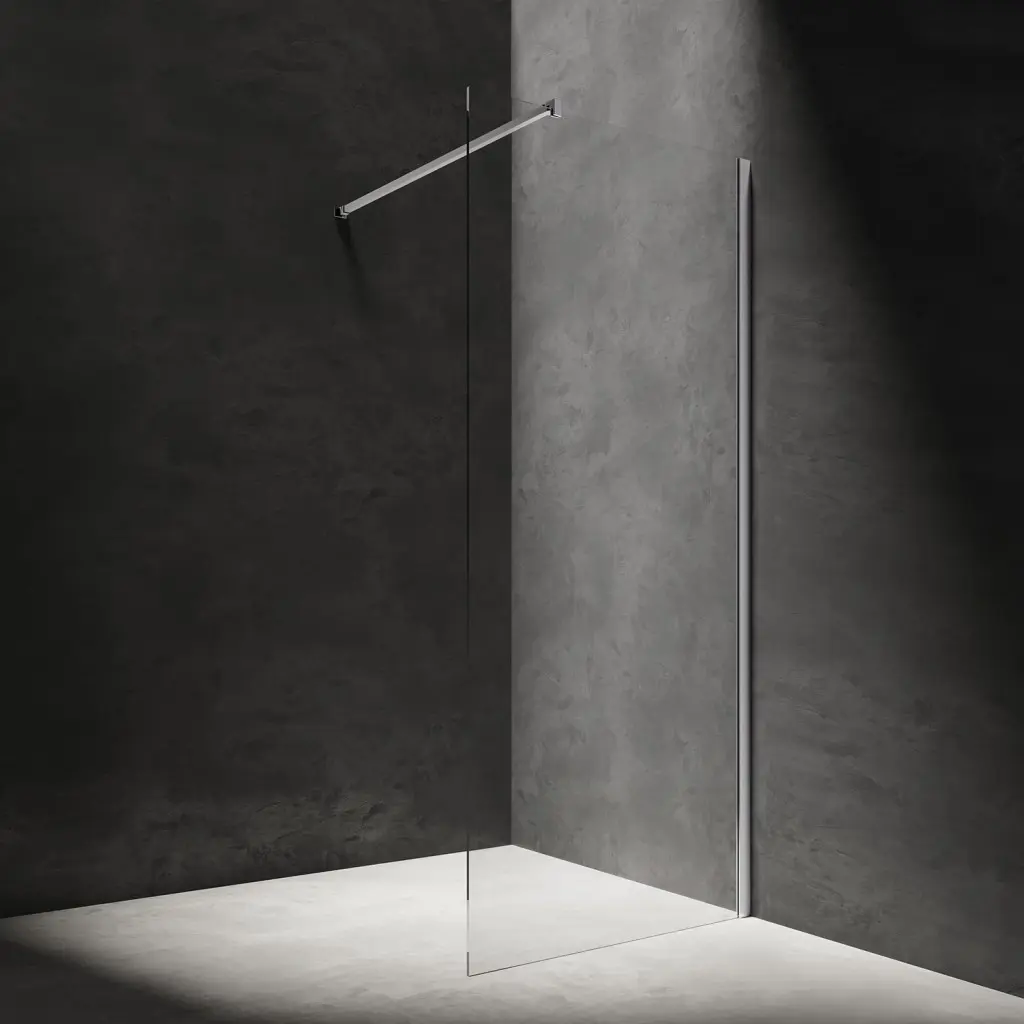 OMNIRES Marina - Sprchová stěna Walk-In, 78x202 cm,