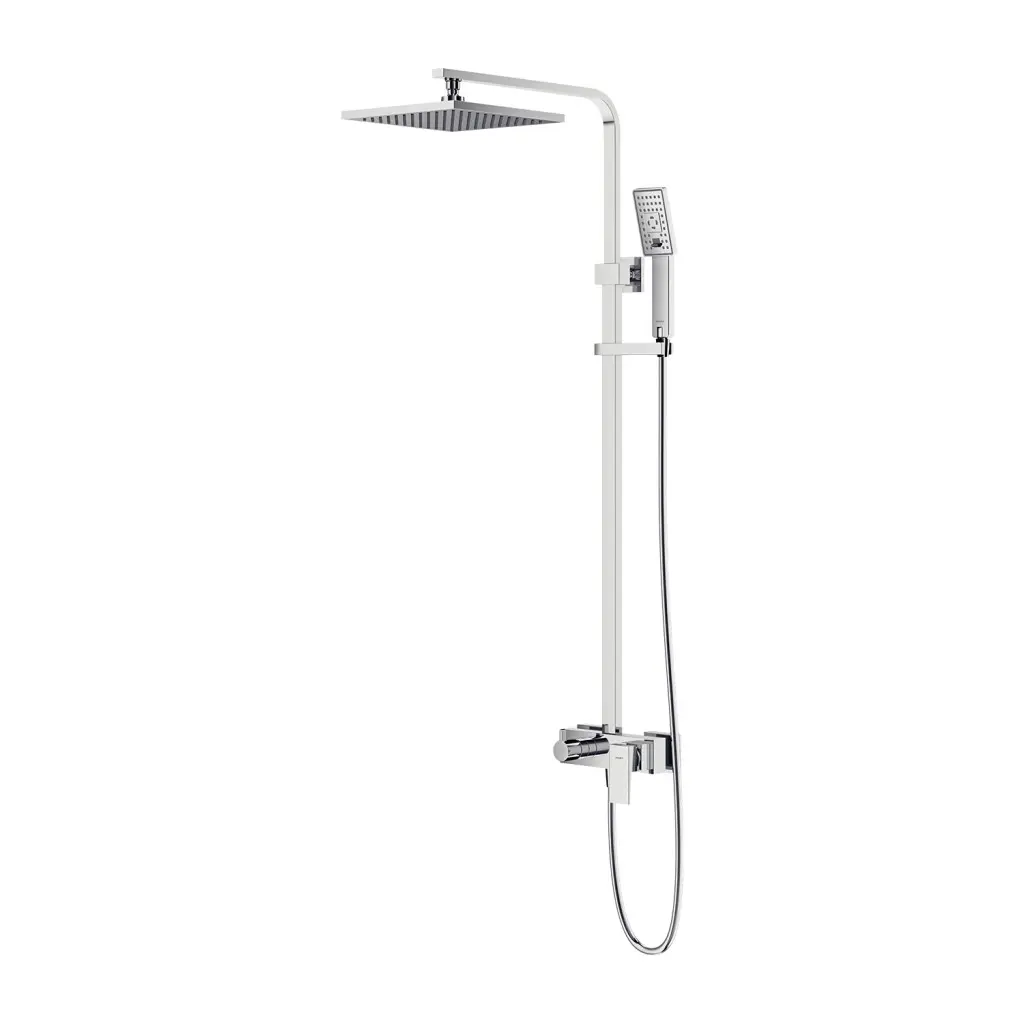 OMNIRES Fresh - Sprchový set s baterií, 25x25 cm, 3 proudy, chrom FR7144CR